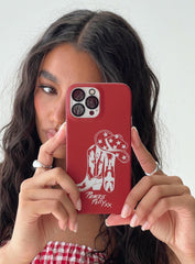 Cowboy Dreams iPhone Case Red